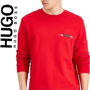 HUGO BOSS Men's Flame Logo Sweatshirt Small